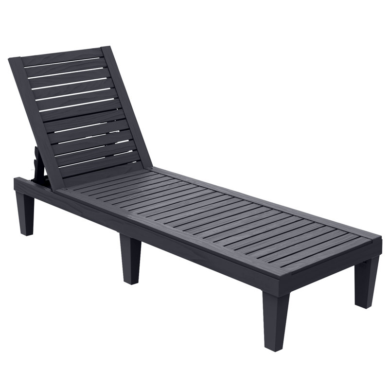 Outdoor Chaise Lounge Chair Set of 2