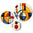 Abstract Wall Decor on Metal