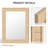 Rectangle Wall Decorative Mirror Waterproof Bathroom Accent Mirror For Farmhouse-1063183220