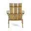Chaises Adirondack pliables en bois massif rustique pour l'extérieur pour la cour, la terrasse et le jardin-1236715803