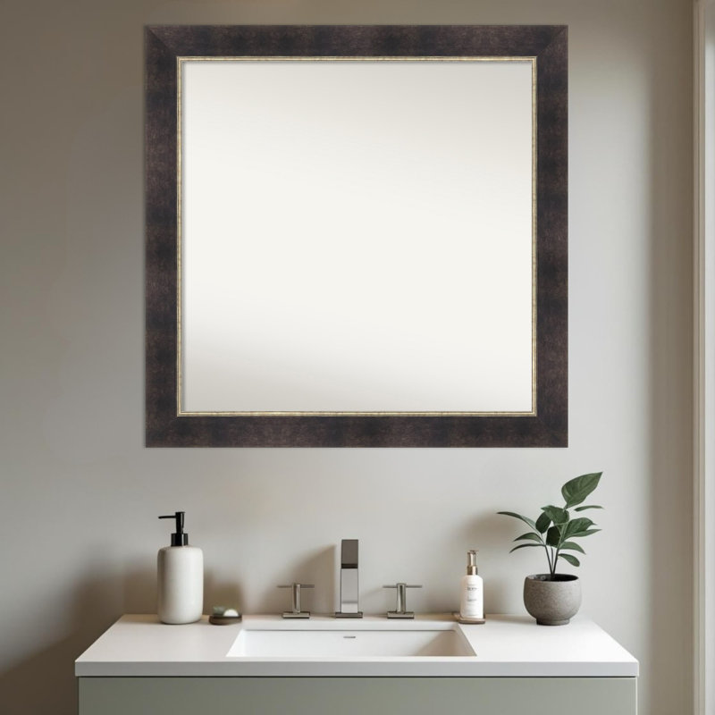 Miroir de salle de bain mural Odin, 30.75" x 30.75"