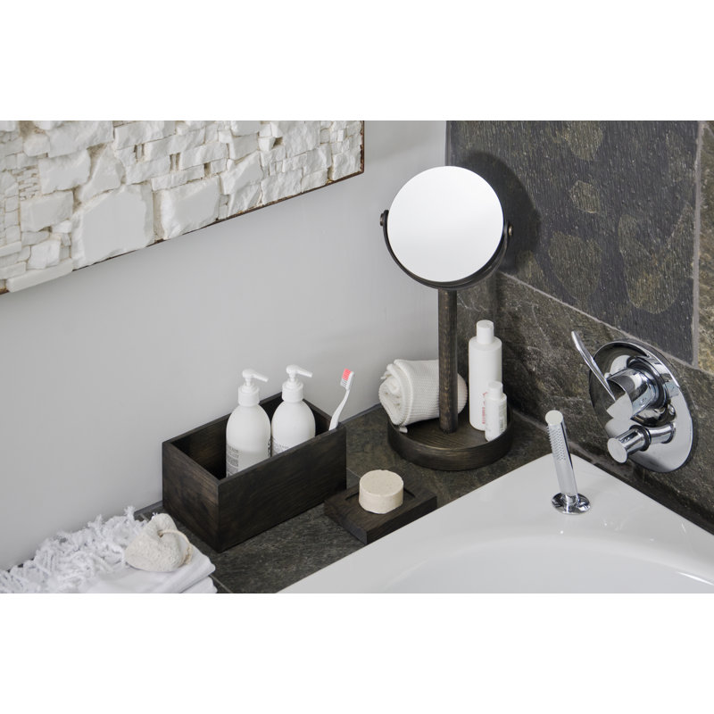 Ayven Soap Dish, Dark Oak