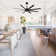 65"  Ceiling Fans With  Remote Control