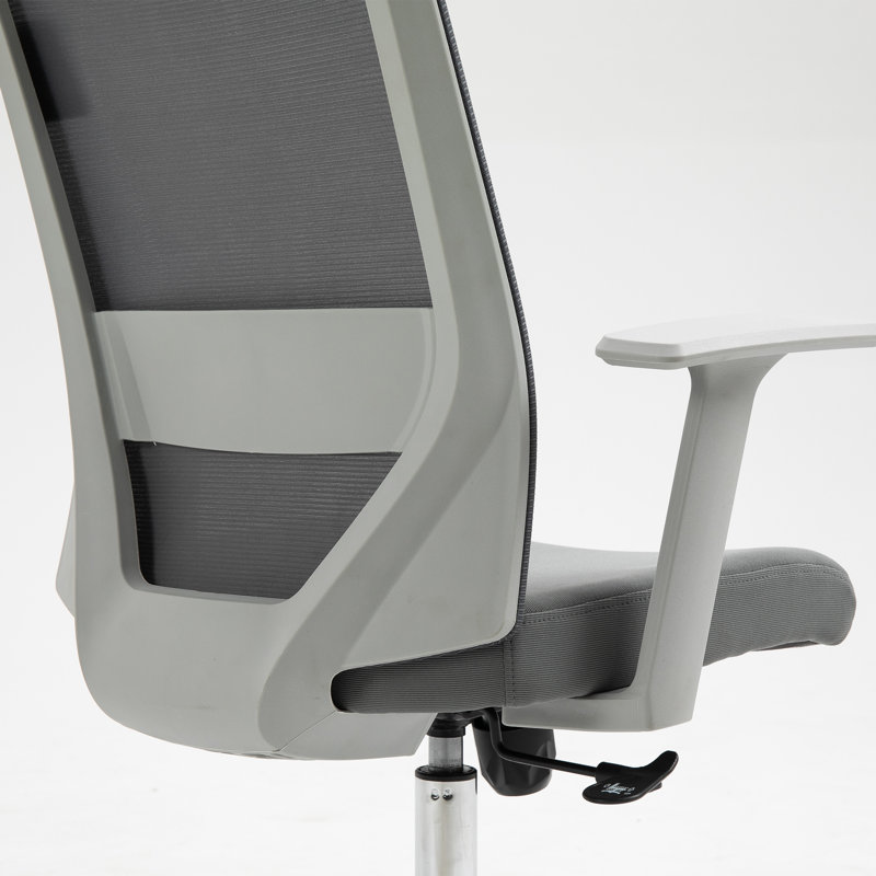 Biddings Office Chair with Headrest, Grey