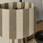 Lampe de table rayée en coton tissé à la main-111178358