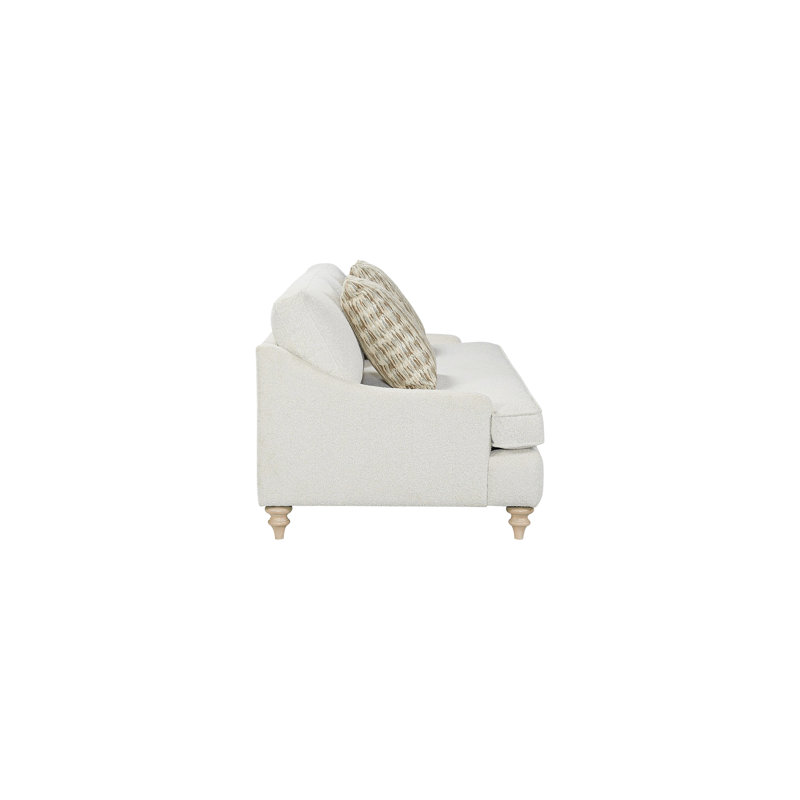 Sofa Single Reverable Cushion With 2 Pillows
