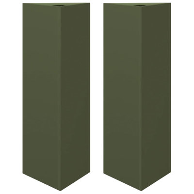 Crystine Metal Elevated Planter