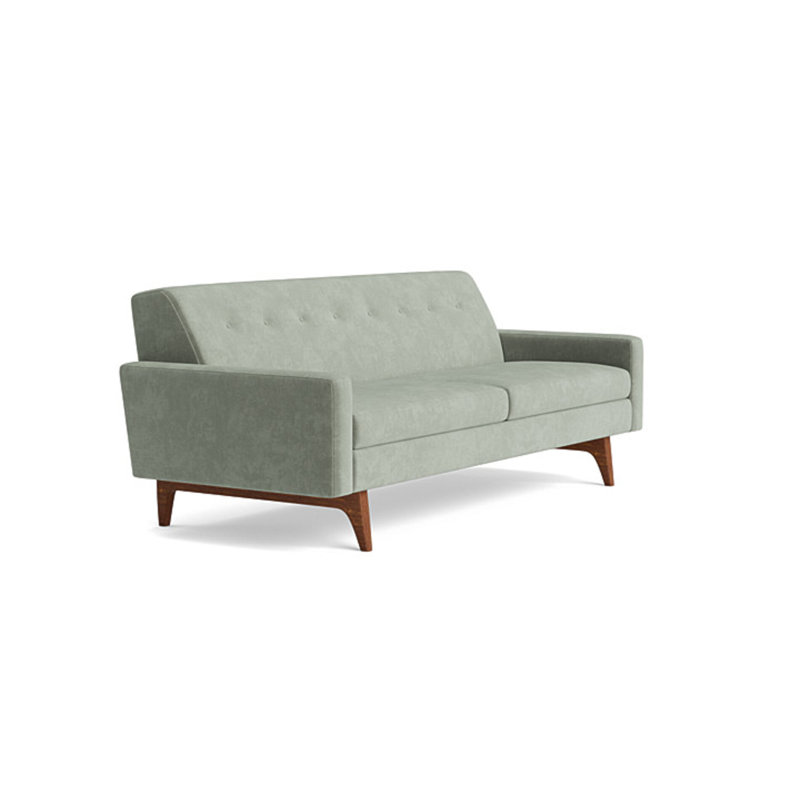 Tyler Sofa (85"), Velvet - Sage