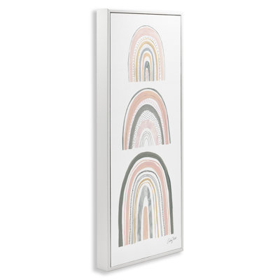 Art giclée ludique gris et rose par Courtney Prahl