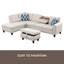 Console de porte-gobelets - Canapé d'angle en vedette-1129983159