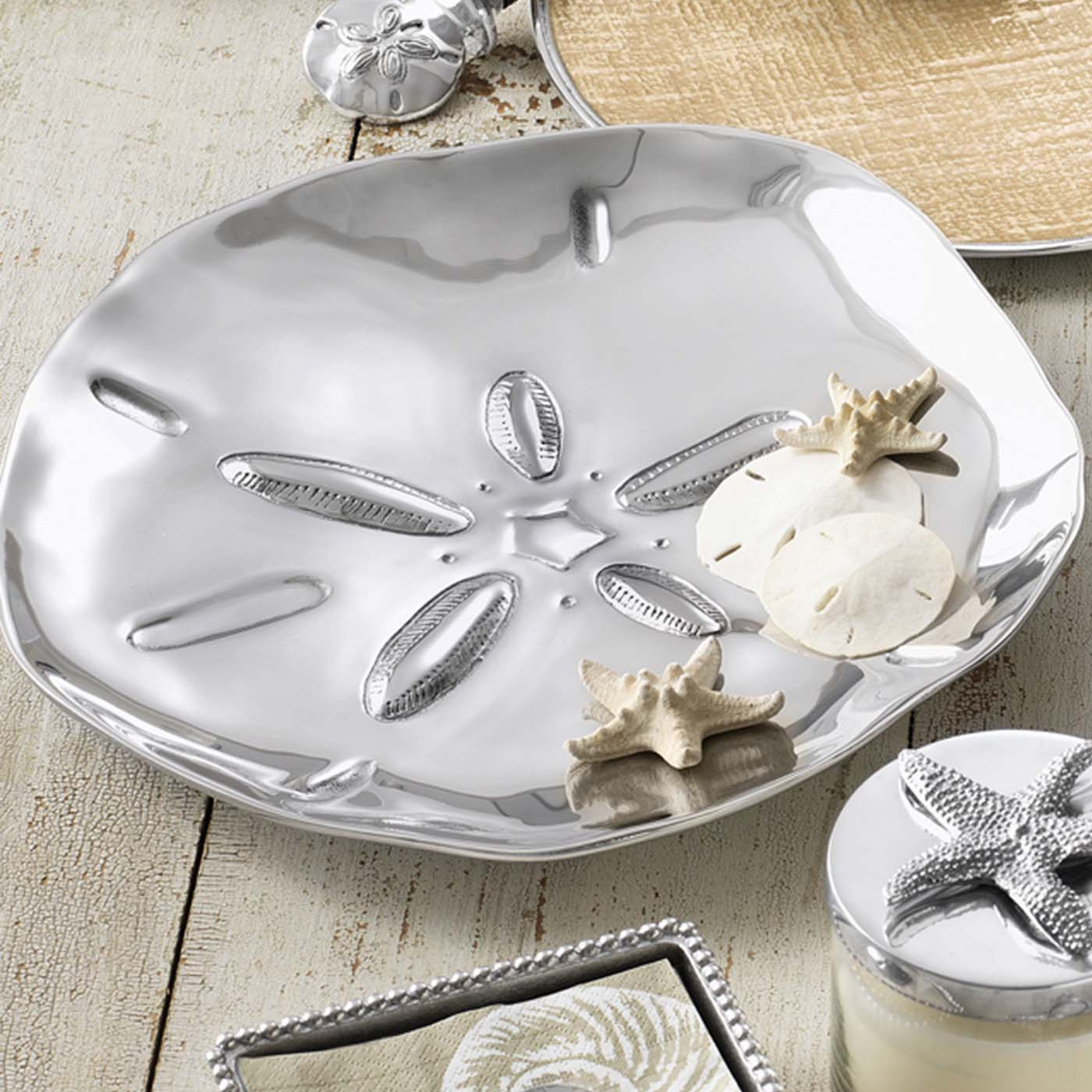 Mariposa Sand Dollar Platter