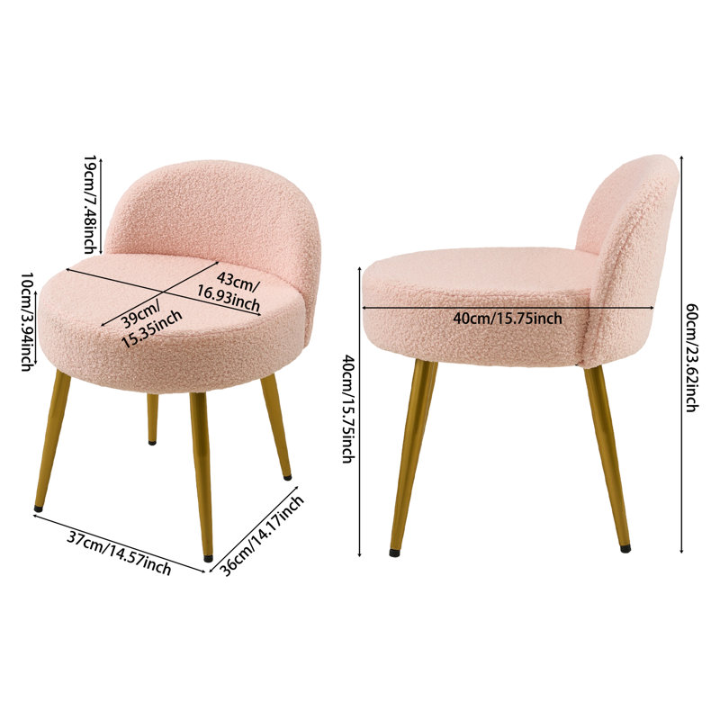Manufactured Wood Accent Stool