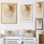 Beige Softbrown Soft Line Feminine Form II - Portraits abstraits - Tableau encadré-1624595083-1868127766