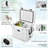 Costway 55 qt. Ice Chest White