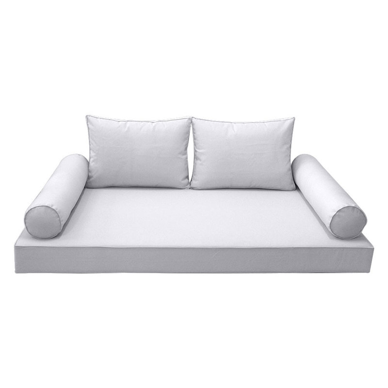 Outdoor Daybed Seat / Back Cushion, Off White	