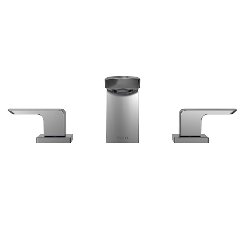 G Series Widespread Bathroom Faucet with Drain Assembly, Polished Chrome