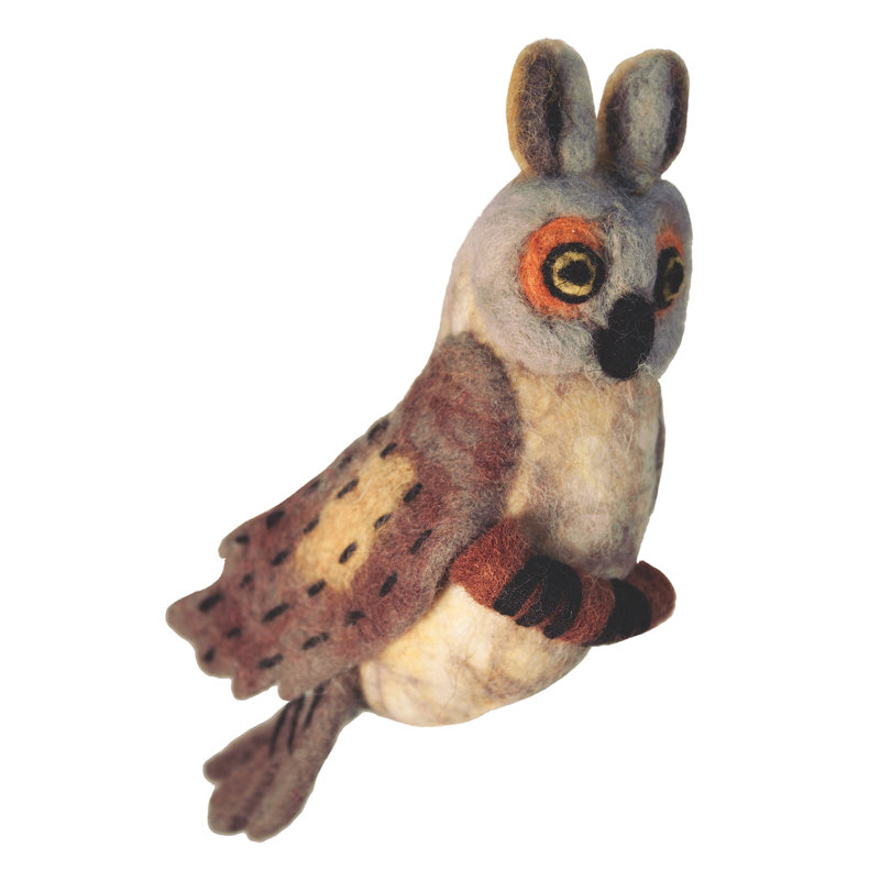 Figurine suspendue magnifique pour jardin oiseau hibou