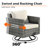 Harbin 5 - Person Patio Conversation Set with Cushions-1284466743