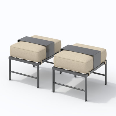 2-Person Footstools