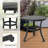 Crossville 2 - Person Patio Dining Set with Round Table , Cushions Included