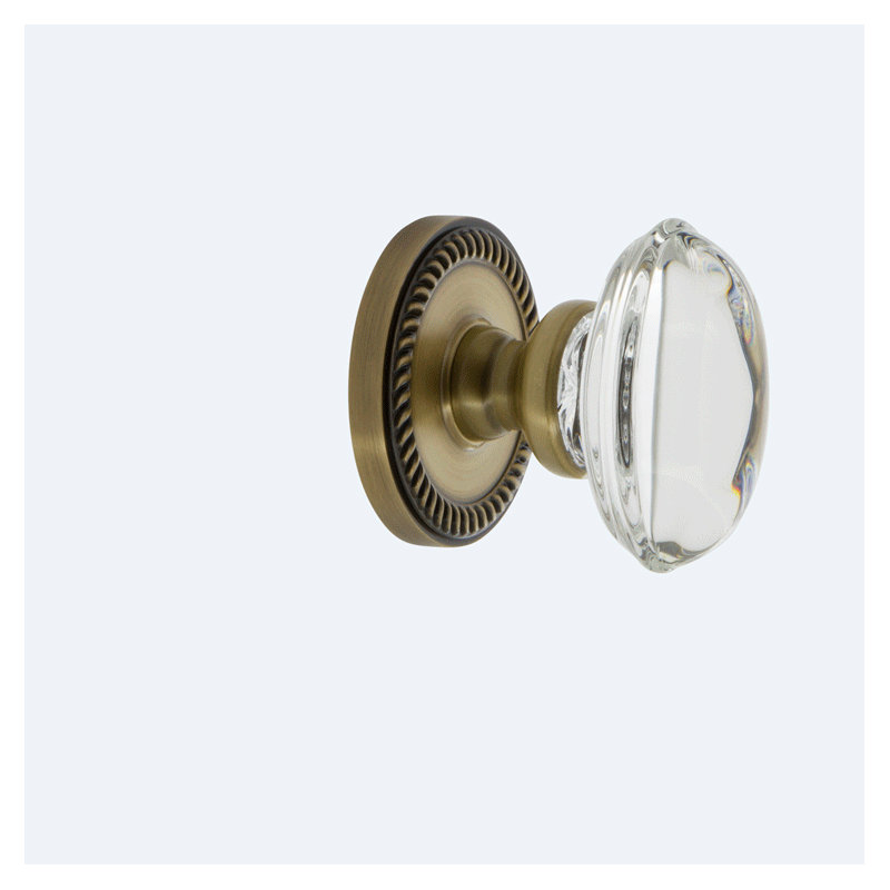 Figurine Grandette Newport Rosette, Chrome brillant