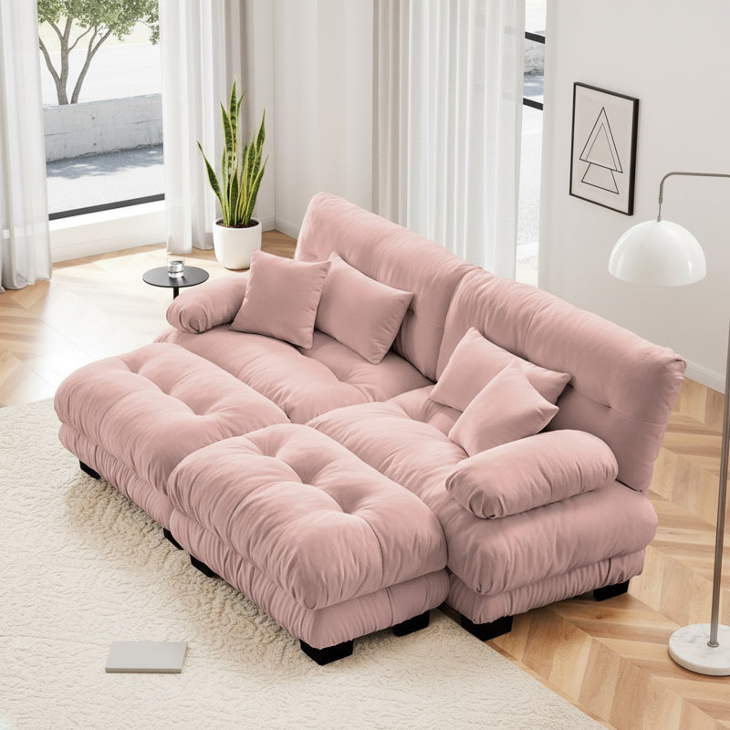 Canapé-lit Cloud Couch, Rose
