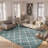 Skyleen Shag Performance Geometric Rug-641806260