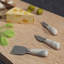Ensemble de 3 couteaux assortis Marble Cheese