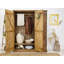 Dollard 3 Door Solid Wood Wardrobe-59687437