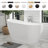 54" X 28" Freestanding Soaking Acrylic Bathtub-89293984