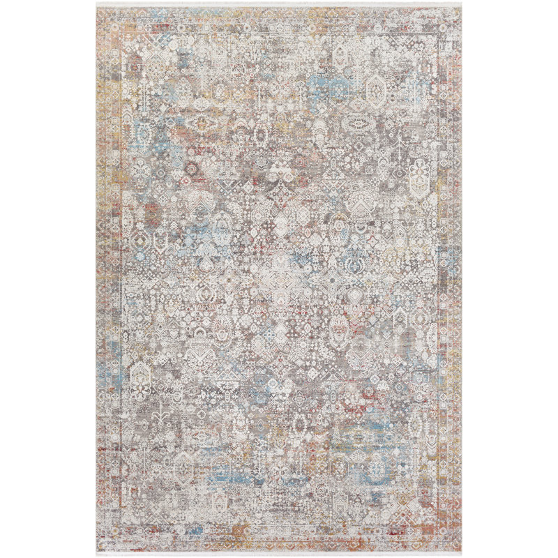 Oriental Indoor Rug, Rectangle 7'6" x 11'2"