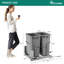 Double poubelle de recyclage escamotable 37 pintes-86769871