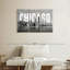 Impression sur toile monochromatique de Chicago-1083388545