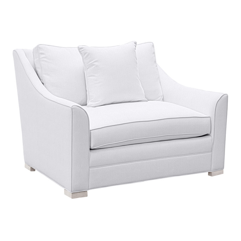 Chaise Nicholas, Navada neige, Gris colombe