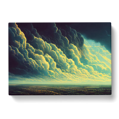 XXX-H1022-WF-6252X Mood Of The Cloud - Wrapped Canvas Print
