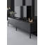 Ensemble de mobilier de salon moderne, anthracite et noir | Panneau de particules 100% enduit de mélamine | Meuble télé (70,9 x 18,5 x 11,8 po), console (59,1 x 31,5 x 11,8 po), table basse (35,4 x 15,7 x 23,6 po) | Conception élégante et durable avec pieds en métal-24312169-24312162