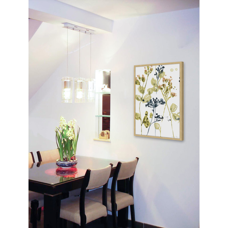 «Blush Buds II», reproduction d'art sur toile encadrée, H 18 po x l 12 po x P 1,5 po