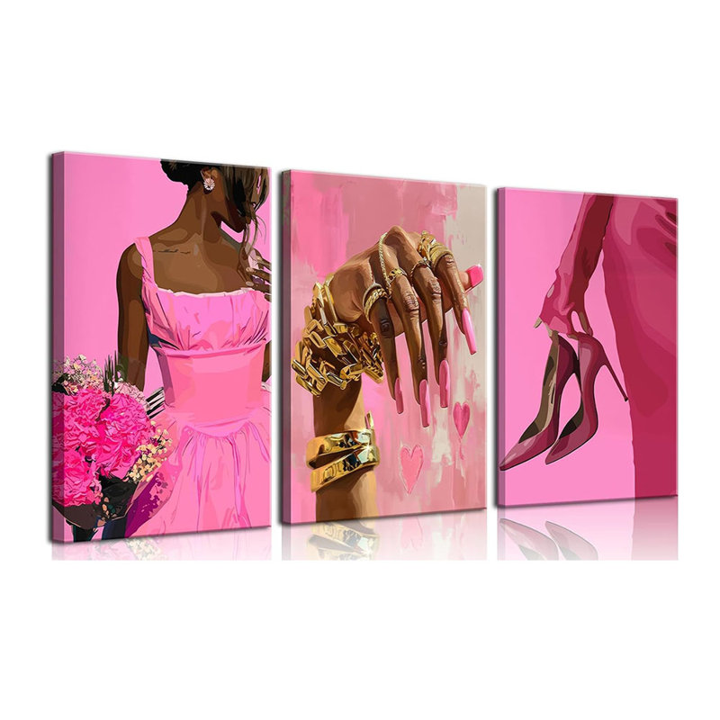 3 Piece Wrapped Canvas Set