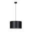 Pascua 1 - Light Black Drum Pendant-40732048