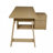 ACE 59,05" L-Shaped Scandinavien Desk with Storage Cabinet