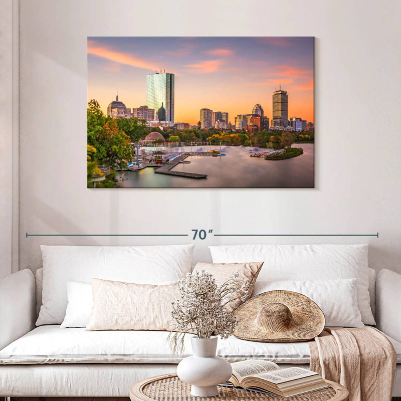 Horizon de Sirci à Boston, H 30 po x l 45 po