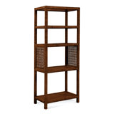 Pine Isle Etagere Bookcase