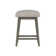 Dorreen Wood And Upholstered Square Backless Adjustable Height Swivel Stool