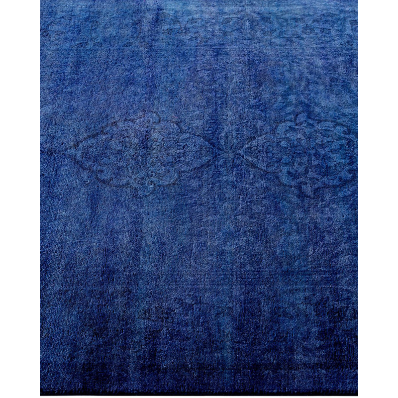 Overyed One-of-a-Kind Runner 2'7" X 11'7" Hand Knotted Area Rug