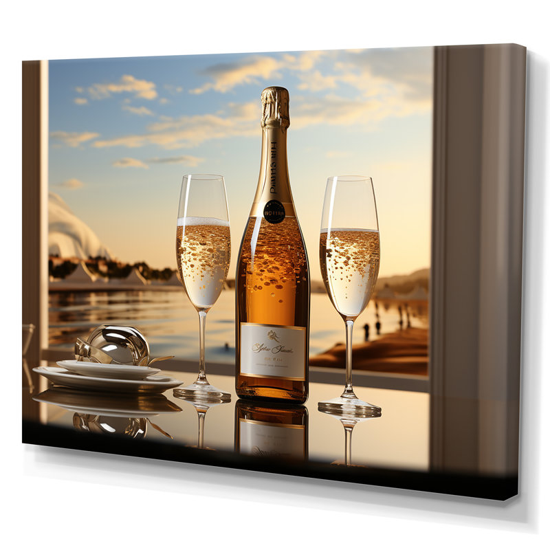 Bulles de rêves I sur toile, Toile tendue, H 16 po x l 32 po x P 1 po