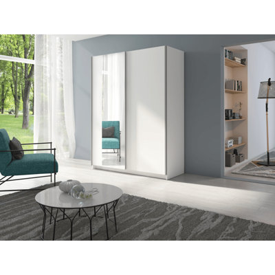 Gozo 2 Door Manufactured Wood Wardrobe