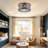 Crystal Ceiling Fan Light Kit with Remote Control