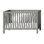 Lit de bébé convertible Milk Street Baby Branch (gris pierre)