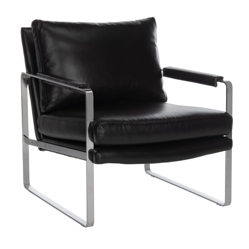Fauteuil Lionel, Noir, noir, noir, noir