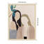 Feuilles et dames I par Aimee Wilson, impression sur bois encadrée-109724878